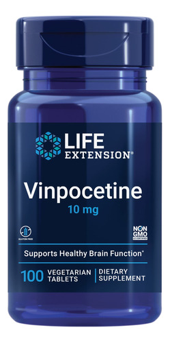 Suplemento Life Extension, Vinpocetina, 10 Mg, 100 Comprimid