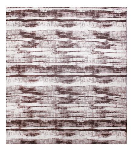 Tapete Sala Quarto Grande 200x350 Blend Não Escorrega Brown Comprimento 350 cm Cor Marrom-escuro Desenho do tecido Geométrica Largura 200 cm