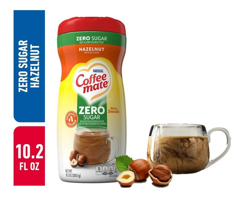 Coffee Mate Hazelnut / Avellana Sugar Free 289g Importado