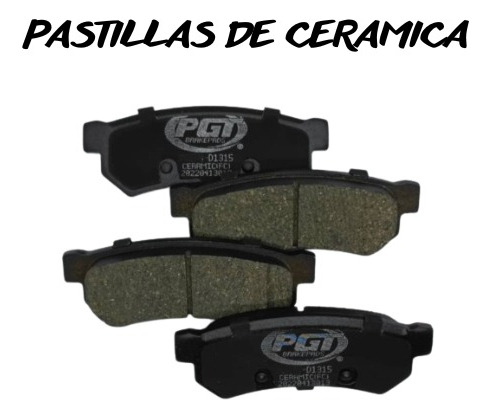 Pastilla Freno Ceramica Tras Chevrolet Optra 2006 2007 7939a