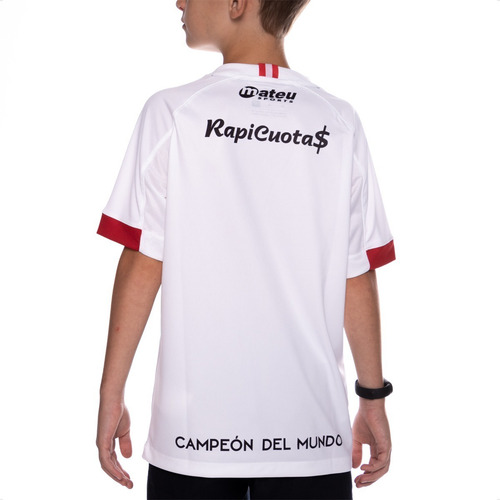 Imagen 2 de 6 de Camiseta Estudiantes De La Plata 2022 Ruge Jr Niño Suplente