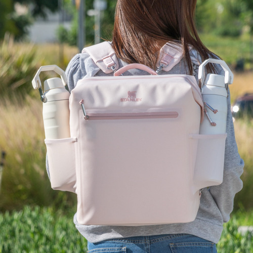 Stanley Mochila Hielera Para 20 Latas Rose Quartz 14l Rose Quartz