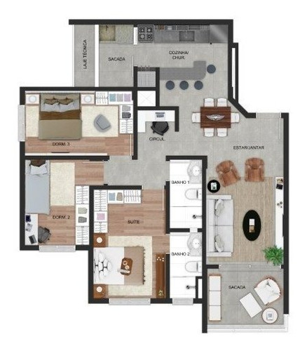 Imagem 17 de 17 de Apartamento À Venda No Bairro Morro Do Espelho - São Leopoldo/rs - O-14738-24735