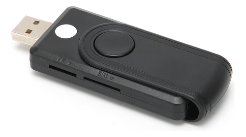 Lector De Tarjetas Portátil Mini Intelligent Sd/tf Id Multip