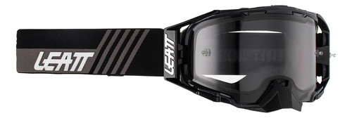 Leatt Goggle Velocity 6.5 Adulto (negro Con Lente Gris Claro