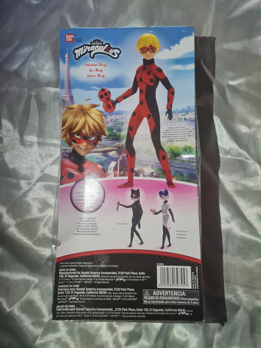 Muñeco Mr. Bug De Miraculous Ladybug