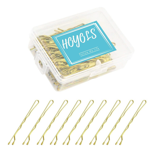 Hoyols Bobby Pin Para Cabello Rubio, Horquillas De Agarre Me