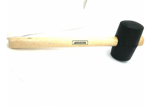 Imagen 2 de 4 de Maza De Goma 500 Gr Mango Madera Zona Obelisco