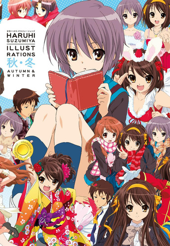 Libro: Haruhi Suzumiya Illustrations: Autumn & Winter