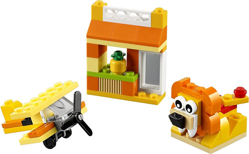 Lego Classic Orange Creativity Box 10709 Building Kit