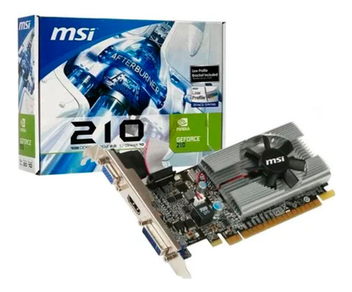 Tarjeta De Video Msi Gt210 1gb Ddr3 Pci-e Hdmi Vga Dvi