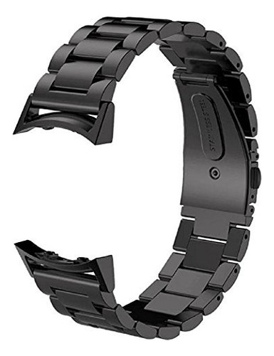 Banda Acero Inoxidable V-moro Para Samsung Gear S2 (negro)