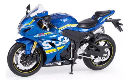 Con Base 1:12 Welly Suzuki Gsx-r1000 Mini Moto