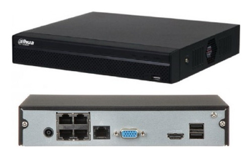 Nvr Dahua Nvr1104hs-p-s3/h 4ch 8mp H.265 1 Hdmi 1 Vga 1 Hd 