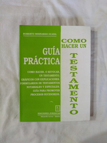 Cómo Hacer Un Testamento - Guía Práctica - Ocana