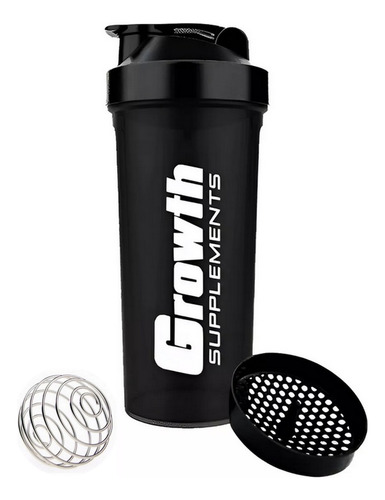 Coqueteleira Com Mola 600ml - Growth Academia Garrafa Whey