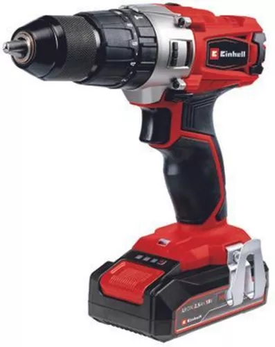 Taladro Atornillador Percutor Inalámbrico 13mm Einhell Te-cd 18/2 Li-i + 22  Con Accesorios