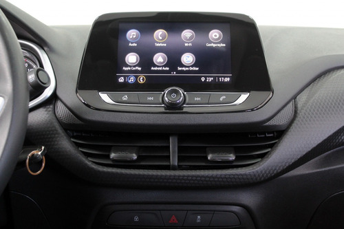 Imagem 11 de 14 de Chevrolet Onix 1.0 Turbo Lt Flex Manual 6m - 2020 - Vermelh