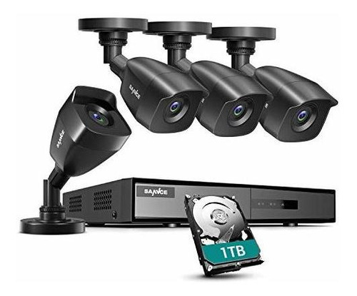 Sistema De Cámara De Seguridad Dvr Sannce 8ch 1080n Con Disc