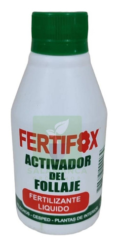 Fertifox Fertilizante Activador Follaje Con Hormona 200ml