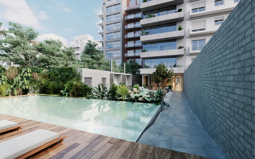 Venta Departamento De 3 Ambientes Con Balcon Terraza En Belgrano, En Construccion