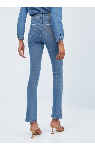 Imagem 3 de 3 de Calça Boot Cut Super High Jeans Lança Perfume 501cf004052