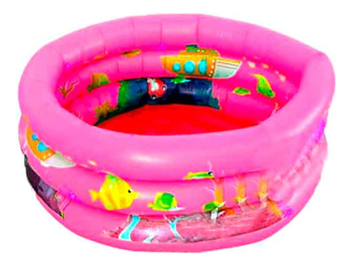 Piscina Para Bebé Inflable 3 Anillos 90cm 