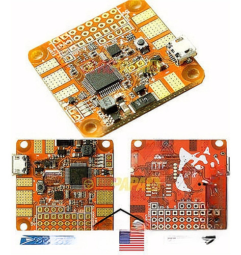 Fc De Controlador De Vuelo Dtfc F3 Para Mini Fpv Qav Quad Ra