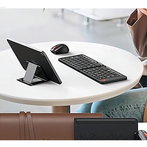 Teclado Inalambrico Mini Pegable Compacto Meetion - Negro Negro