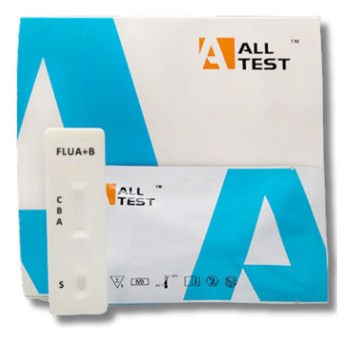 Teste Rápido Influenza A / B Rapid Alltest Caixa 20 Unidades