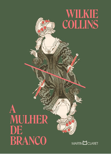 A mulher de branco, de Collins, Wilkie. Editora Martin Claret Ltda, capa dura em português, 2021