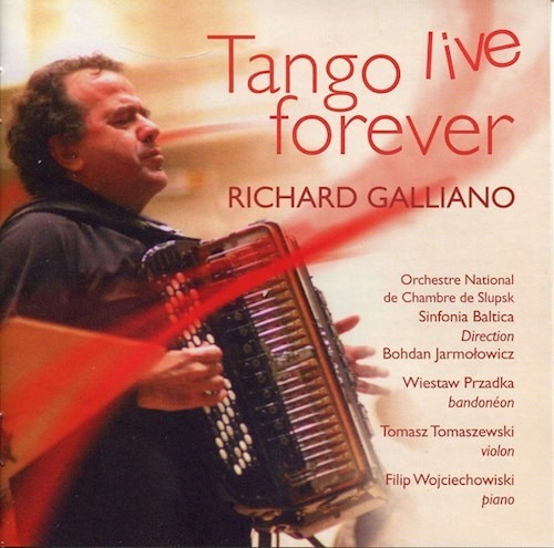 Richard Galliano Tango Live Forever Cd Nuevo