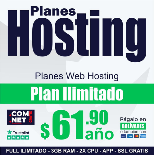 Hosting Ilimitado Plus Cpanel - Anual