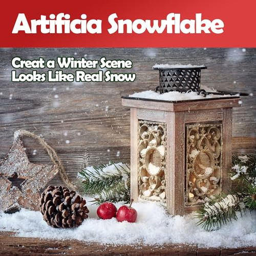 Nieve Falsa De Navidad, Copos De Nieve Artificiales Sec...
