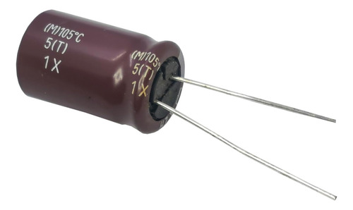 10 Unidades Kzh Series 2200 Uf 16 V 105 V Condensador Electr