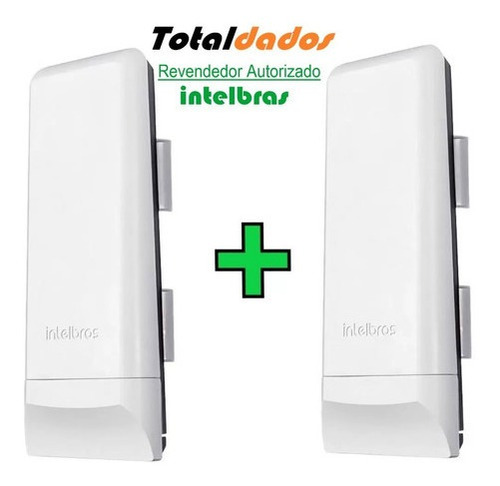 Imagem 1 de 8 de 2 Roteador Wifi Cpe 5ghz 16dbi Wom 5a Elevador Cftv Ip Voip