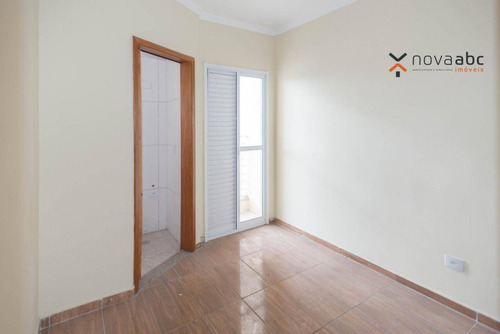 Apartamento Com 2 Dormitórios À Venda, 49 M² Por R$ 260.000,00 - Vila Camilópolis - Santo André/sp - Ap0968