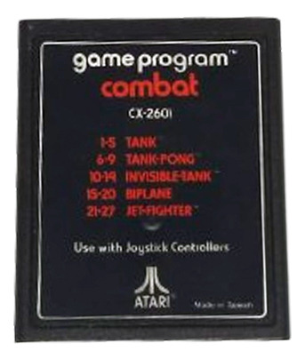 Combat - Atari 2600 - Original (Usado)