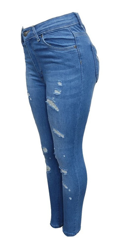 Imagen 2 de 8 de 3 Pantalón Jean De Dama Corte Bajo