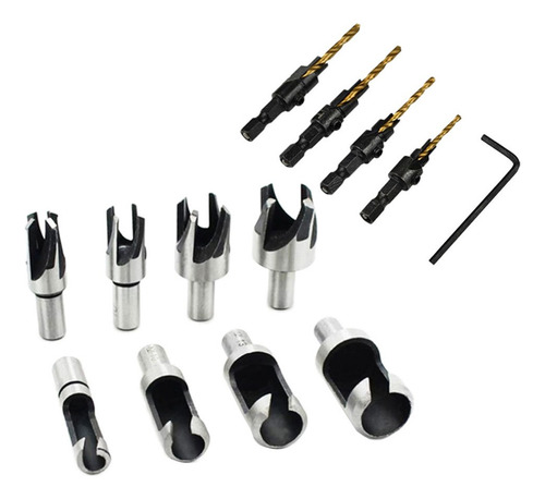 Furos Rebaixados De Bancada De 5/8 Furos 1/4 De 8pc + 4pc
