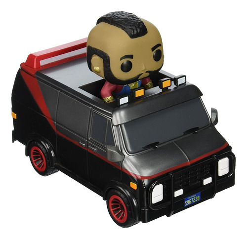 Funko Pop Ride: A-team Van Con B.a. Figura De Acción De Bara