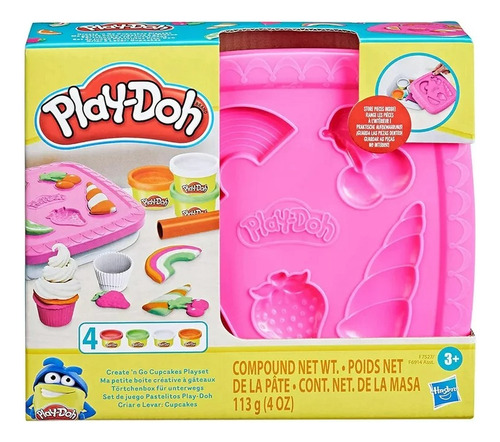 Set De Masas, Juego Crea Tus Cupckaes Play Doh