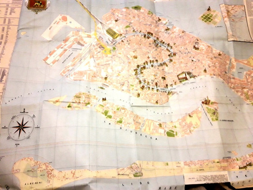 Mapa Mapa De Venecia Islas. Ideal Para Coleccionar (Usado)