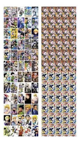 Cartas Hunter X Hunter 92 Peças Jogo Colecionável Anime Geek