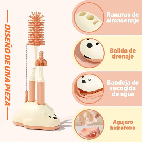 Cepillo Para Botellasjuego Cepillos Limpieza Para Botellas