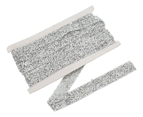 Tiras De Cinta Con Diamantes De Imitación, 2,5 Cm, 5 Yardas,