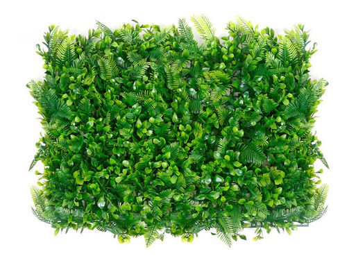 Muro Verde Follaje Artificial Sintético 60x40cm Pared 30 Pz