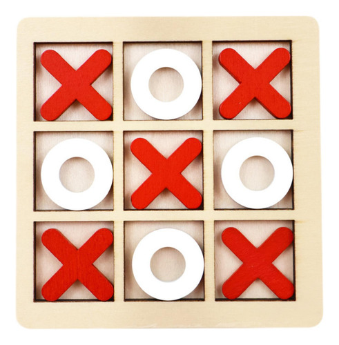 6 Juego De Mesa Toe, Juego De Rojo Y