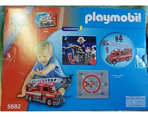 Playmobil Playset Rescue Ladder Unit