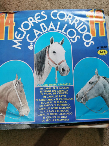 Disco Lp: Corridos De Caballos- Se Vende Un Caballo